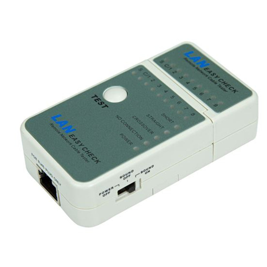 DYNAMIX LT-RJ5 - Mini LAN Data Cable Tester w/ LED & Beep Sound Indicators Test RJ45/UTP & STP