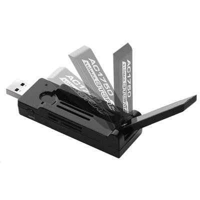 EDIMAX EW-7833UAC - AC1750 Wireless Dual-Band USB3.0 Adapter w/ 180 Adjustable Antenna