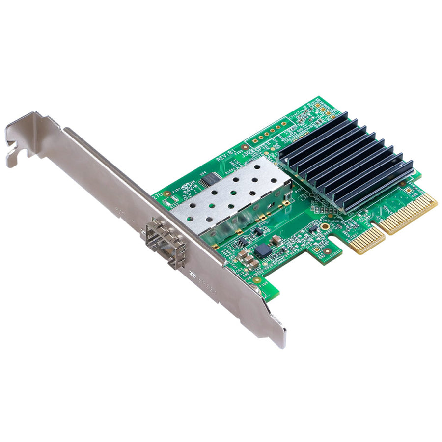 EDIMAX EN-9320SFP-V2 - 10GbE SFP+ V2 PCI Express Network Adapter Converts PCIe Slot into SFP+ Fiber Slot