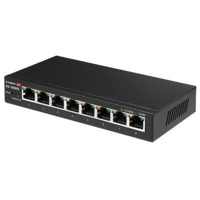EDIMAX GS-5008E8P - 8-Port Gigabit Ethernet Web Smart Switch