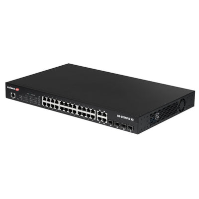 EDIMAX GS-5424PLCV3 - 28-Port Überwachungs-Gigabit-PoE+-Web-Smart-Switch mit großer Reichweite