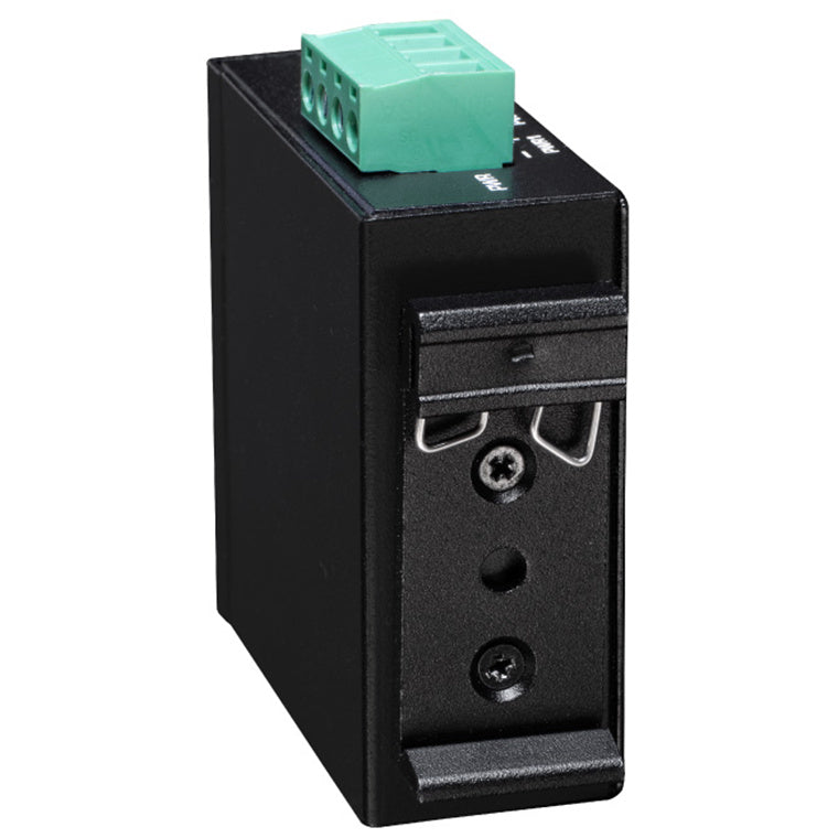 IGP-201IT - EDIMAX Industrial 2.5 Gigabit PoE+ 30W Power Injector. Supports IEEE 802.3at, Provides Power & Data, DIN-rail or Wall-mount, Operating Temp Range: -40 to 75C.