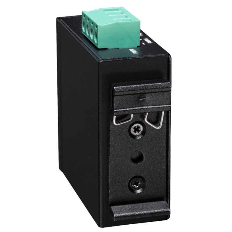 IGP-203IT - EDIMAX Industrial 2.5 Gigabit PoE++ 90W Power Injector. Supports IEEE 802.3at, IEEE 802.3at & IEEE 802.3bt, Provides Power & Data, DIN-rail or Wall-mount, IP50 Ingress Protection.