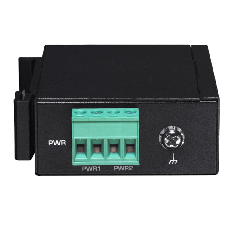 IGP-203IT - EDIMAX Industrial 2.5 Gigabit PoE++ 90W Power Injector. Supports IEEE 802.3at, IEEE 802.3at & IEEE 802.3bt, Provides Power & Data, DIN-rail or Wall-mount, IP50 Ingress Protection.