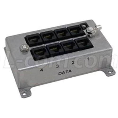 BT-CAT5-P4 - L-com 4 Port Cat5 Passive PoE Midspan Ethernet Injector