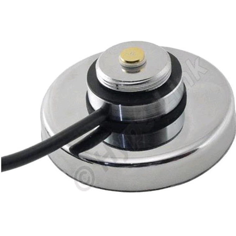 MNT-01 - L-com NMO-Series Chrome Mobile Magnetic Mount with 3m LLC195 and RP-SMA Male Connector