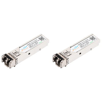 ETU-LINK ES8512-3LCD05-KIT - Pair of Gigabit multi-mode SFP modules 550m range LC connector