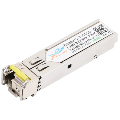ETU-LINK ESB5312-3LCD20 - Gigabit Bi-directional SFP module TX1550/RX1310nm Single-mode 20KM