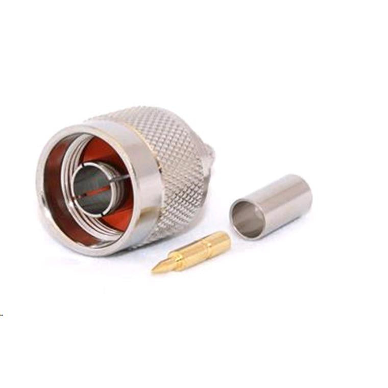C-N1-195 - N-Type Male 50 Ohm CRIMP Connector for LMR195/RG58