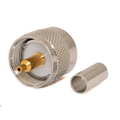 C-UHF1-195 - UHF-Stecker 50 Ohm CRIMP-Verbinder für LMR195/RG58
