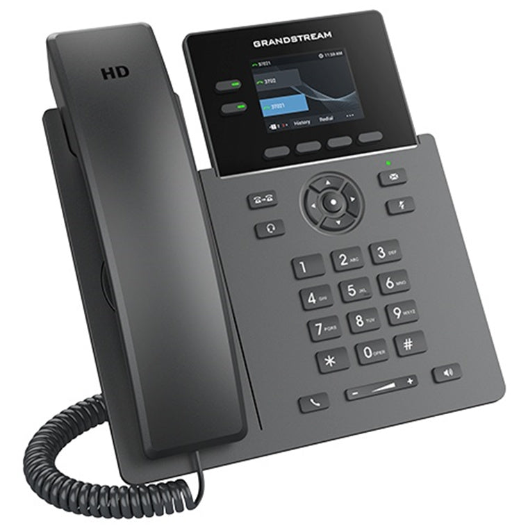 GRP2610P - Grandstream GRP2610P 2 Lines, 2 SIP Accounts, 2.4 in Colour Screen with PoE