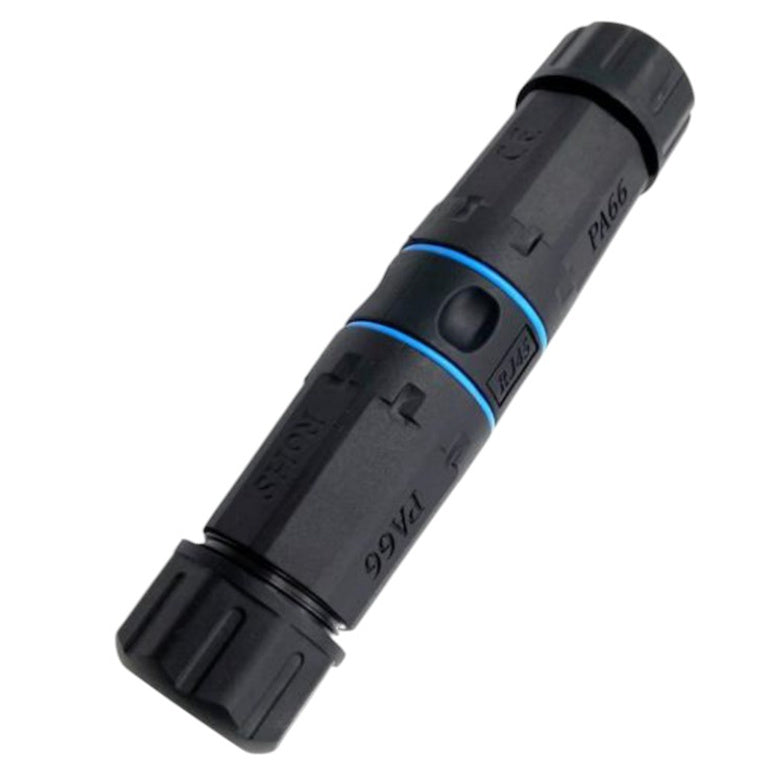 Go Wireless NZ Go Wireless C6A-IC-IP68 IP68 Rated Waterproof CAT6A Passive Ethernet Inline Coupler Joiner