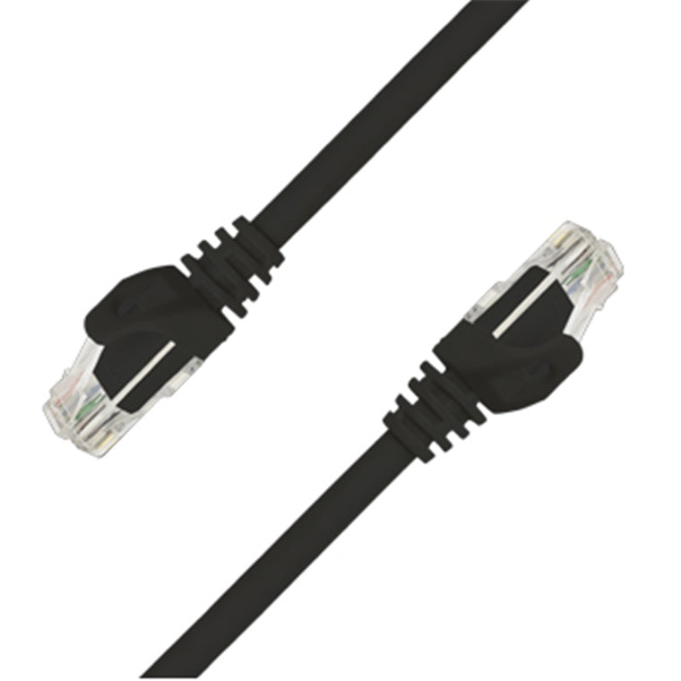 IPL-UTP6-BK-0.3 - 0.3 Metre Cat6 UTP Indoor Ethernet Cable - Black