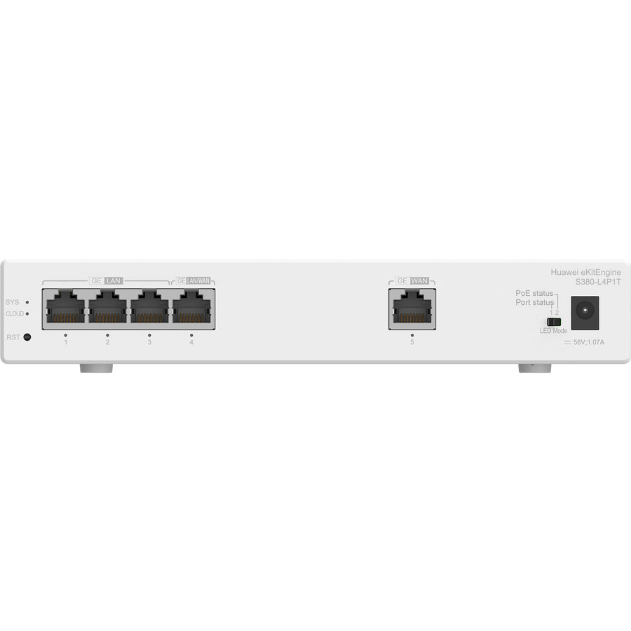 HUAWEI EKIT 98012178 - S380-L4P1T 1*GE WAN 4*GE LAN(PoE+ 50W)