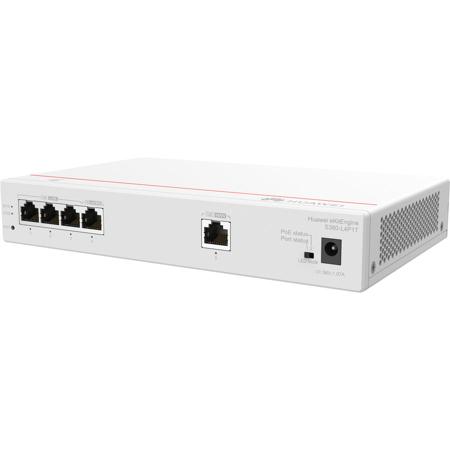 HUAWEI EKIT 98012178 - S380-L4P1T 1*GE WAN 4*GE LAN(PoE+ 50W)