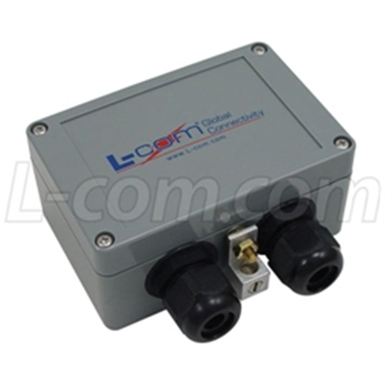 LP-37 - L-COM Compact Weatherproof Cat6 Gigabit Ethernet Lightning Protector