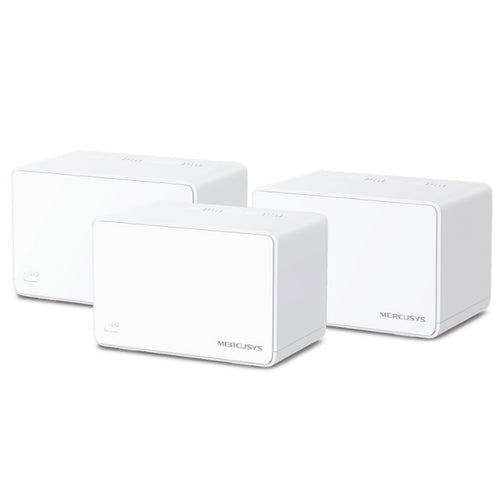 Mercusys Halo H80X (AX3000) Dual-Band WiFi 6 Whole Home Mesh WiFi System - 3 Pack