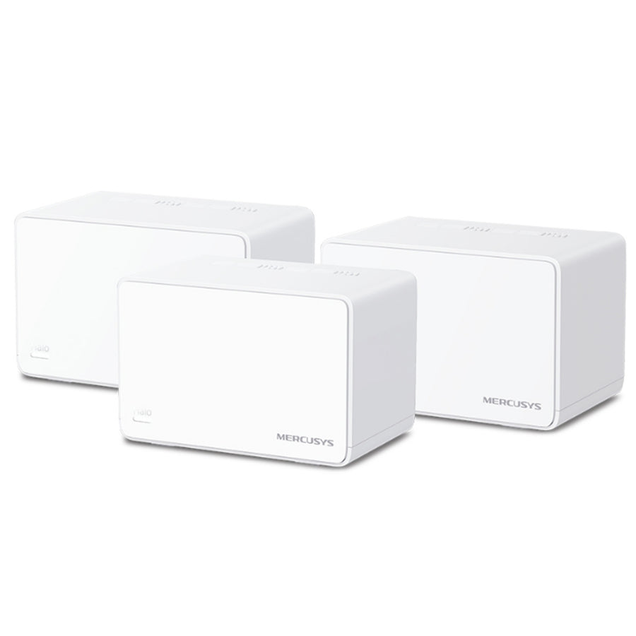 Mercusys Halo H80X (AX3000) Dual-Band WiFi 6 Whole Home Mesh WiFi System - 3 Pack