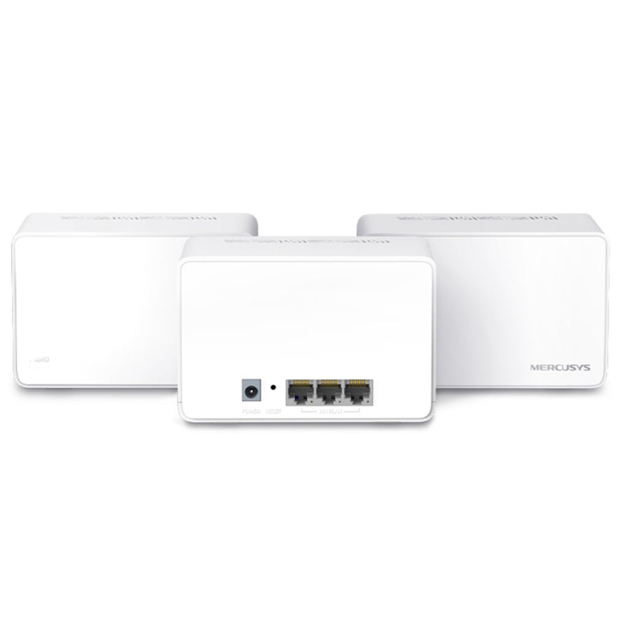 Mercusys Halo H80X (AX3000) Dual-Band WiFi 6 Whole Home Mesh WiFi System - 3 Pack