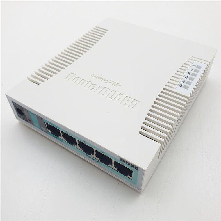 RB260GS - MikroTik RB260GS 5 Port Gigabit Managed Switch + SFP Fibr...