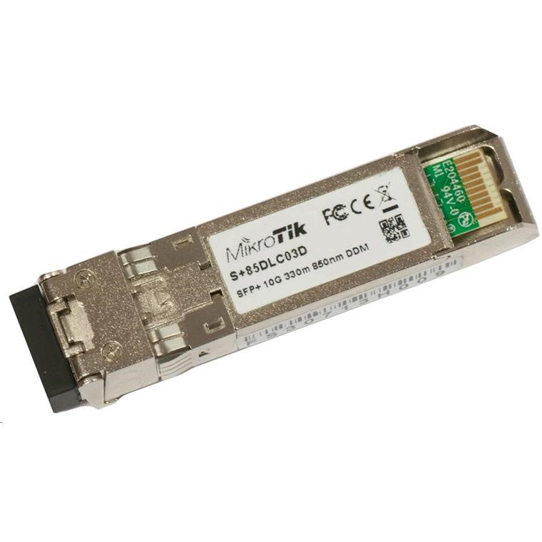 S+85DLC03D - MikroTik SFP+ 10G Multi Mode 300m
