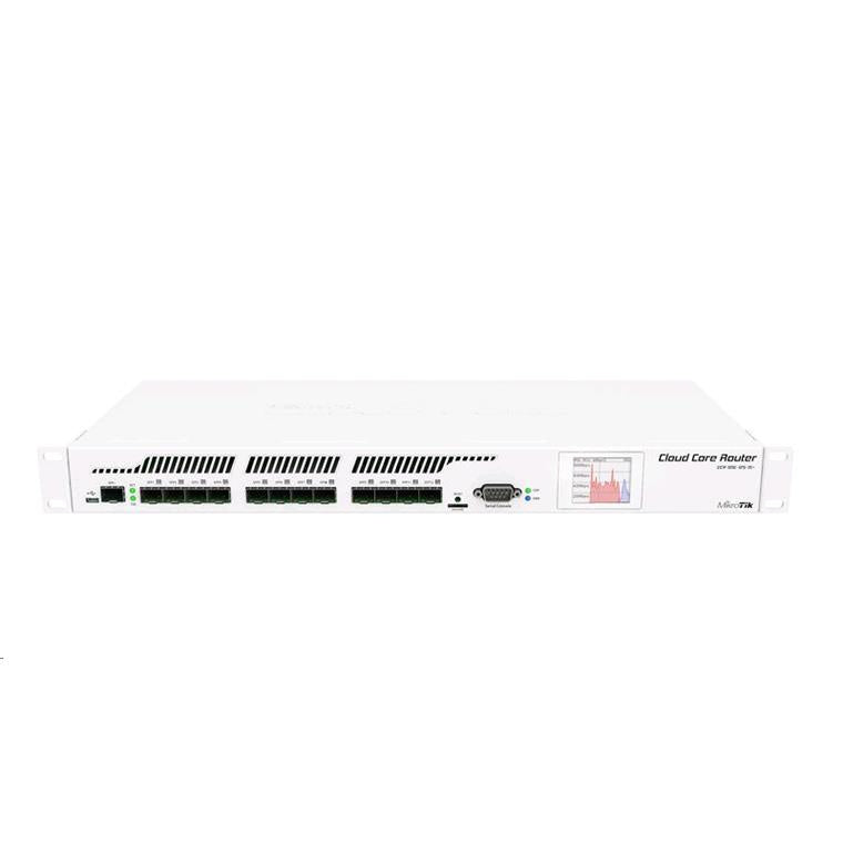 MikroTik CCR1016-12S-1S+ - Router Switch with 12x SFP 1x 10GigE SFP+ Rackmount Dual Power