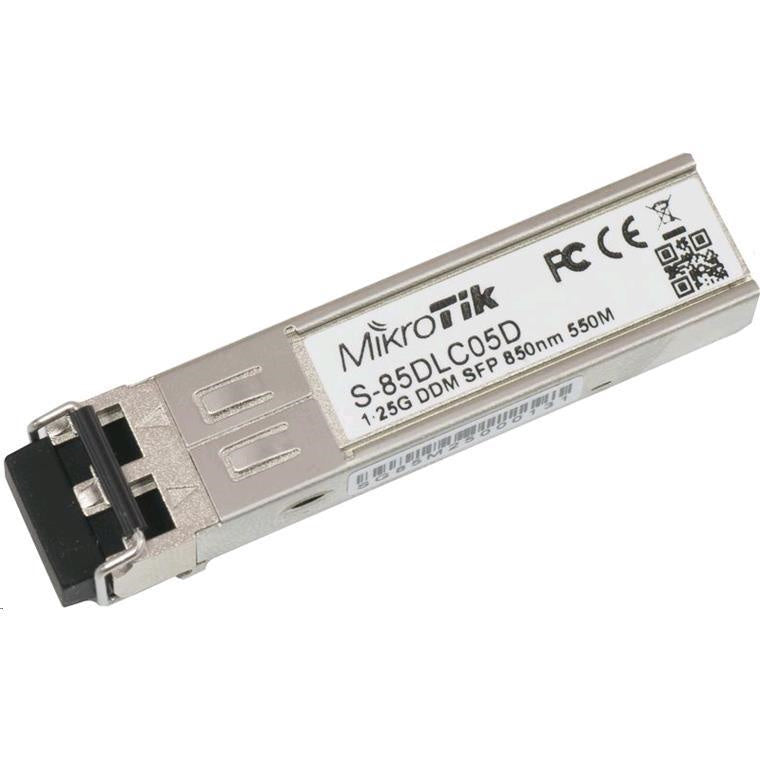S-85DLC05D - MikroTik SFP module 1.25G MM 550m 850nm S-85DLC05D