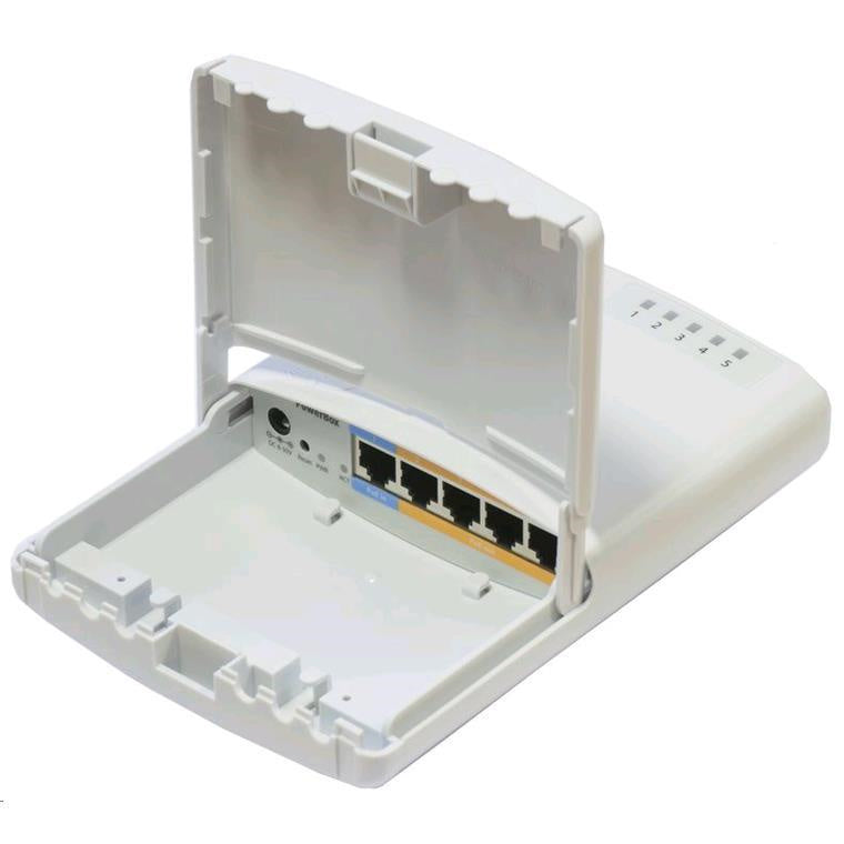 RB750P-PB - MikroTik PowerBox RB750P-PBr2 Outdoor Router with 24V Passive PoE Out
