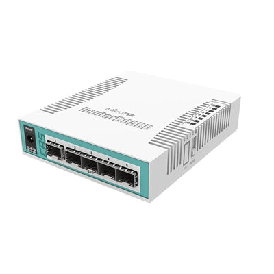 CRS106-1C-5S - MikroTik Cloud Router Switch CRS106-1C-5S with 6 x Gigabit SFP Ports