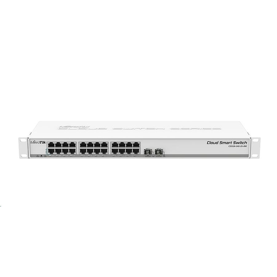 CSS326-24G-2S+RM - MikroTik CSS326-24G-2S+RM Cloud Managed Switch