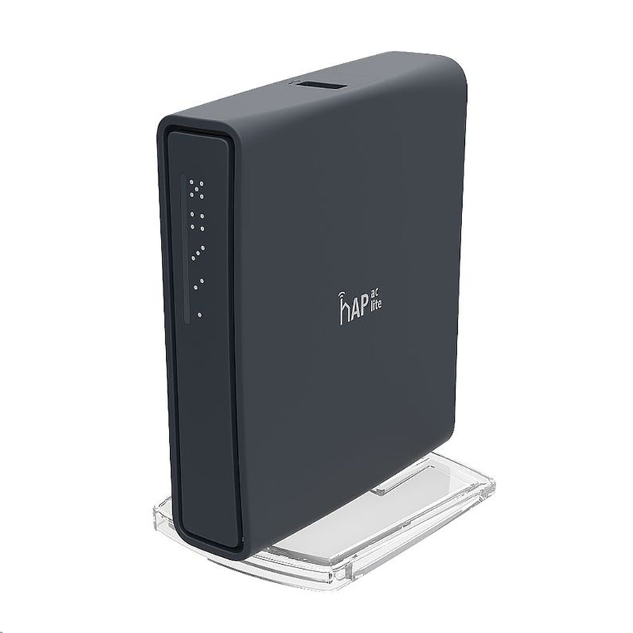RB952Ui-5ac2nD-TC - MikroTik hAP ac Lite 802.11ac 5 Port Tower Case Router
