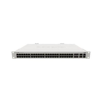 CRS354-48G-4S+2Q+RM - MikroTik Cloud Router 48 Port Gigabit Switch with 10 Gbps and 40 Gbps Fibre Ports