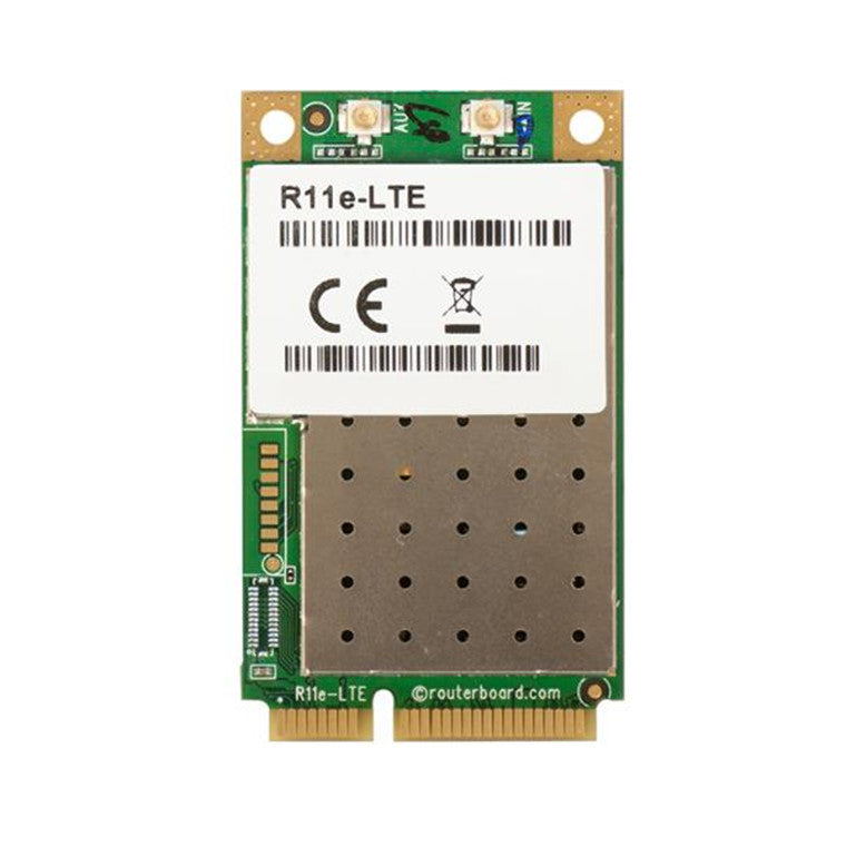 R11e-LTE - Mikrotik R11e-LTE 2G/3G/4G/LTE miniPCI-e card for International Bands