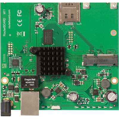 RBM11G - MikroTik RouterBOARD M11G 1Gbps with 880MHz CPU, miniPCIe and SIM Slot