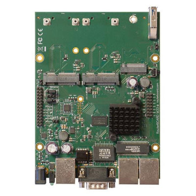 RBM33G - MikroTik RouterBOARD RBM33G powerful OEM board with 3x Gigabit LAN and 2x miniPCIe slots