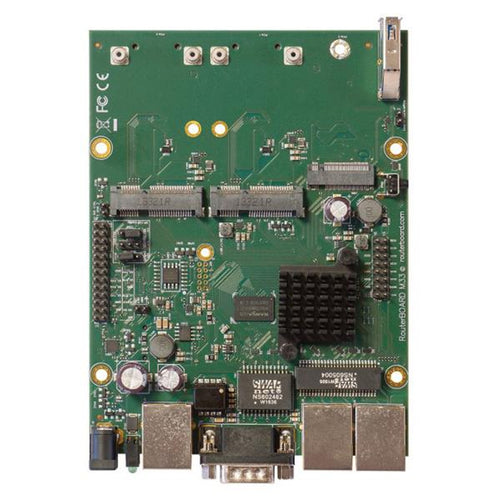 RBM33G - MikroTik RouterBOARD RBM33G powerful OEM board with 3x Gigabit LAN and 2x miniPCIe slots