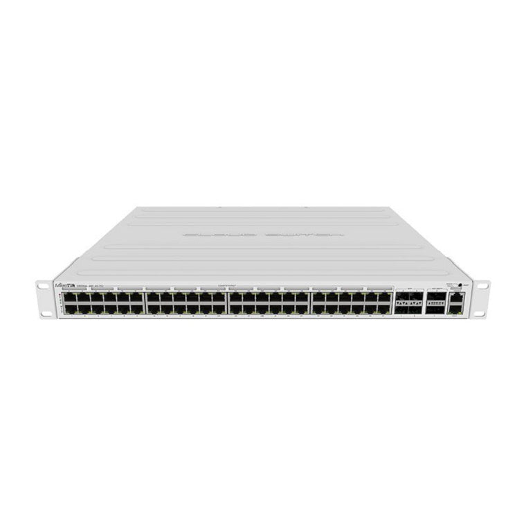 CRS354-48P-4S+2Q+RM - MikroTik CRS354-48P-4S+2Q+RM 48 Port Gigabit POE Switch with 40G QSFP+ Fibre Ports