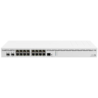 MikroTik 18-Port Cloud Core Router 2x 10G SFP+ and 16x GigE Copper Ports
