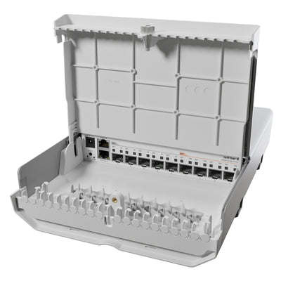 CRS310-1G-5S-4S+OUT - MikroTik netFiber 9 Outdoor Optical Network Switch with SFP+