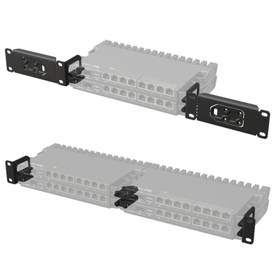 K-79 - MikroTik RB5009 Rackmount-Kit K-79 für bis zu vier Router