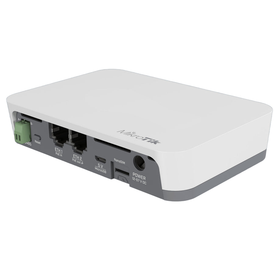 RB924i-2nD-BT5&BG77 - MikroTik KNOT IoT Gateway with CAT-M1, RS485, Bluetooth, USB and more