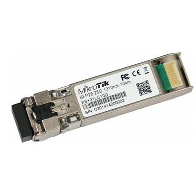 MikroTik XS+31LC10D - 25Gbps / 10Gbps SFP28 module single-mode 1310 nm 10KM LC