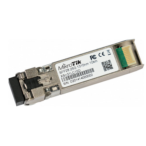 MikroTik XS+31LC10D - 25Gbps / 10Gbps SFP28 module single-mode 1310 nm 10KM LC