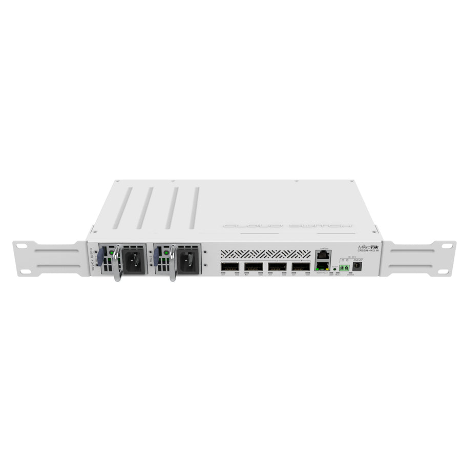 CRS504-4XQ-IN - MikroTik CRS504-4XQ-IN 4 Port 100G QSFP28 Fibre Switch