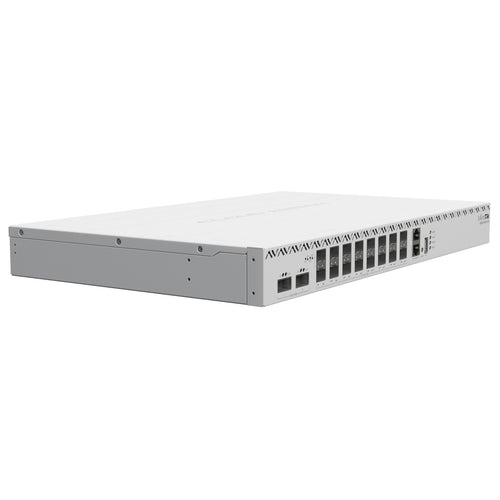 MikroTik CRS518-16XS-2XQ-RM Cloud Router Switch 518-16XS-2XQ-RM with 16x SFP28 and 2x QSFP28 100 Gigabit Ports