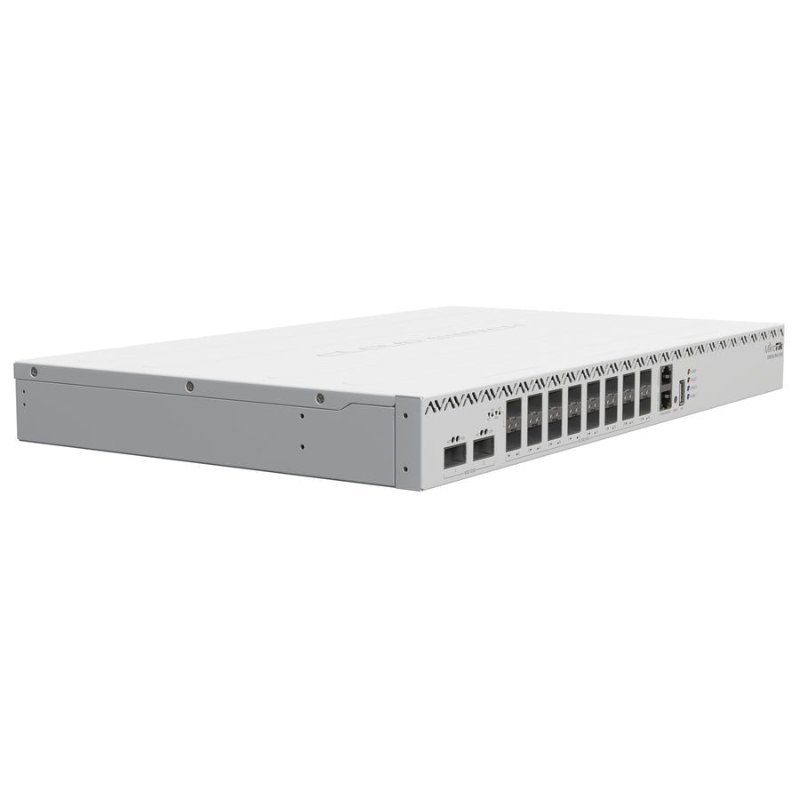 MikroTik CRS518-16XS-2XQ-RM Cloud Router Switch 518-16XS-2XQ-RM with 16x SFP28 and 2x QSFP28 100 Gigabit Ports