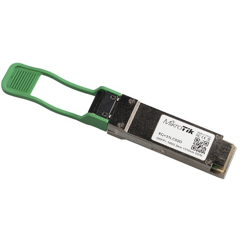 XQ+31LC02D - MikroTik XQ+31LC02D QSFP28 module for up to 2km 100 Gigabit Setups