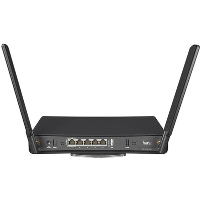 C53UiG+5HPaxD2HPaxD - Mikrotik hAP ax3 Dual Band Wi-Fi 6 Access Point and Gigabit Router