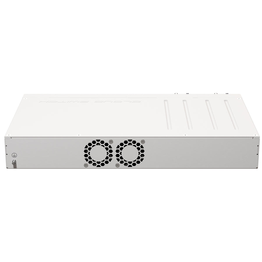 CRS510-8XS-2XQ-IN - MikroTik CRS510-8XS-2XQ-IN 10/100 Gbps Switch with Dual Hot-Swap Power Supplies