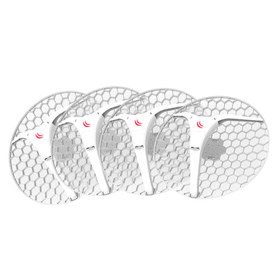 RBLHGG-5acD-XL4pack - MikroTik LHG 5ac Dual Chain 5GHz Integrated 27dBi Antenna 4-Pack